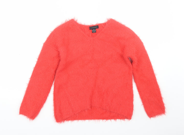 Atmosphere Womens Red Pullover Jumper Size S