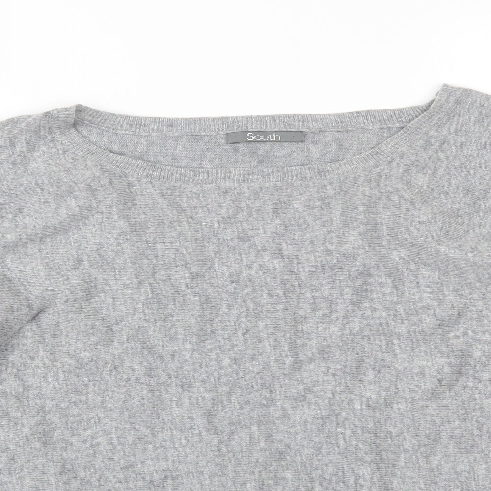 South Womens Grey   Basic T-Shirt Size 18