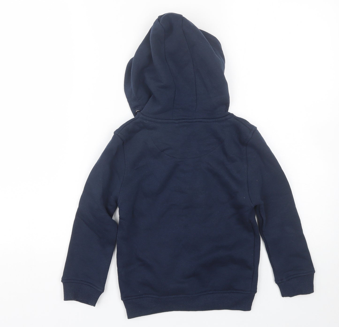 Primark Boys Blue   Full Zip Hoodie Size 5-6 Years