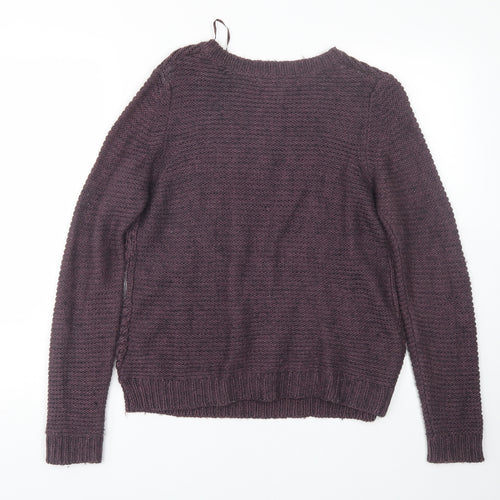 M&S Womens Purple   Pullover Jumper Size 10