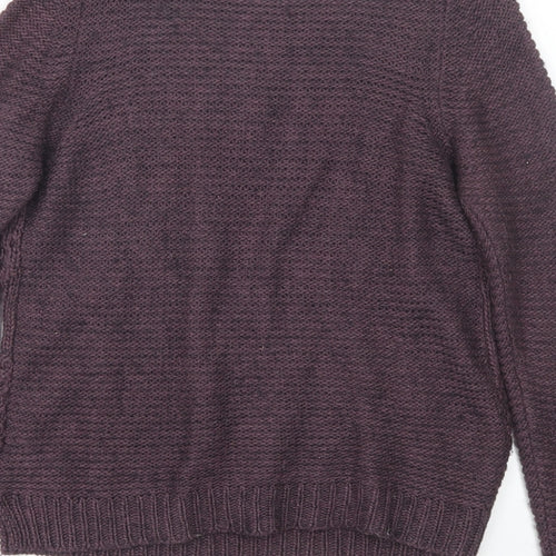 M&S Womens Purple   Pullover Jumper Size 10