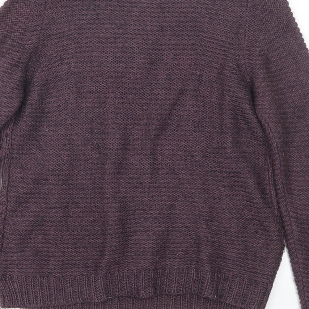 M&S Womens Purple   Pullover Jumper Size 10