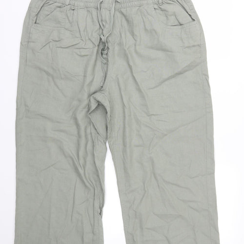 M&S Womens Green   Bermuda Shorts Size 20