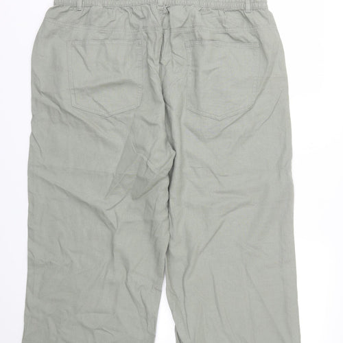 M&S Womens Green   Bermuda Shorts Size 20