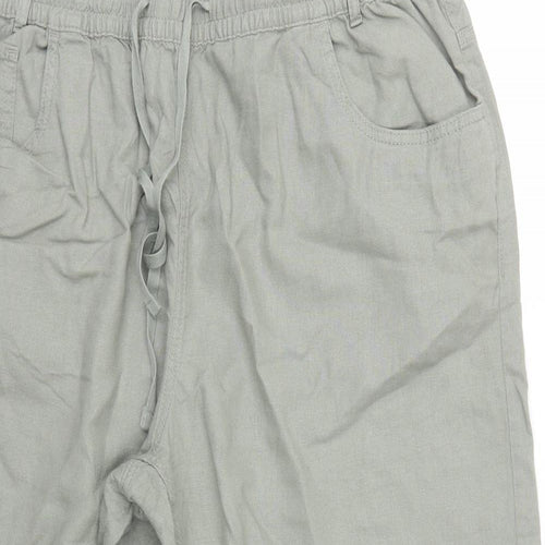 M&S Womens Green   Bermuda Shorts Size 20