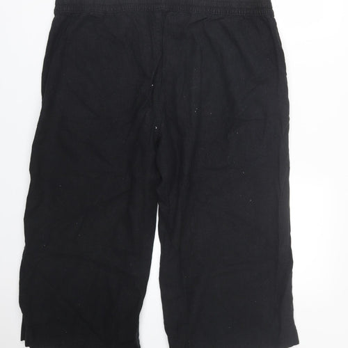 M&S Womens Black   Bermuda Shorts Size 20