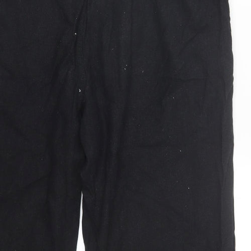 M&S Womens Black   Bermuda Shorts Size 20