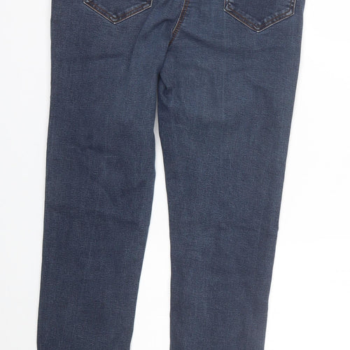 M&Co Womens Blue  Denim Skinny Jeans Size 10 L28 in