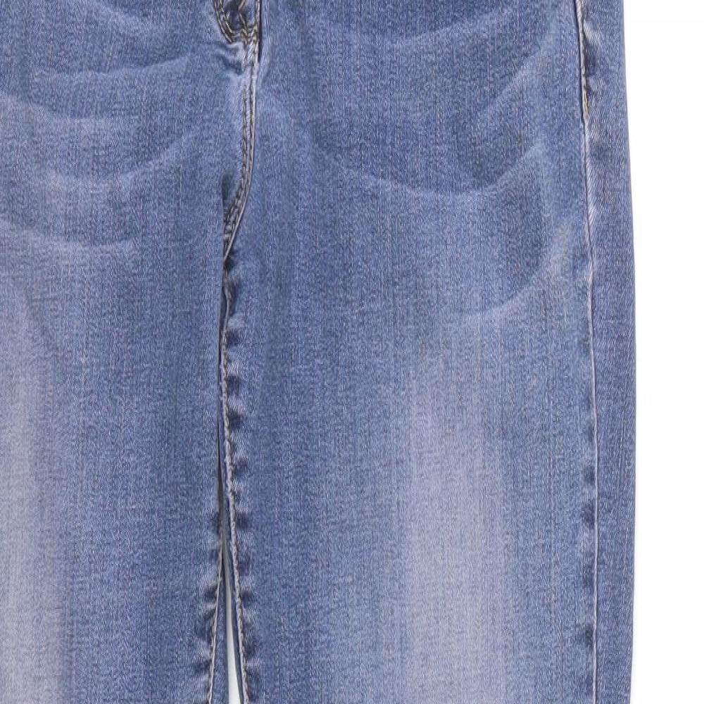 NEXT Womens Blue  Denim Skinny Jeans Size 10 L28 in