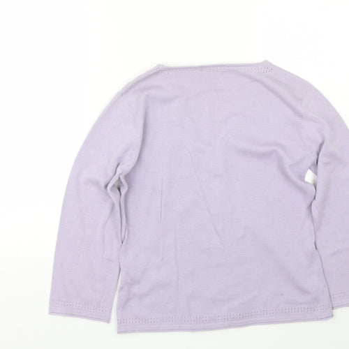 Preworn Womens Purple   Cardigan Jumper Size 10