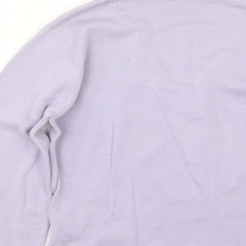 Preworn Womens Purple   Cardigan Jumper Size 10