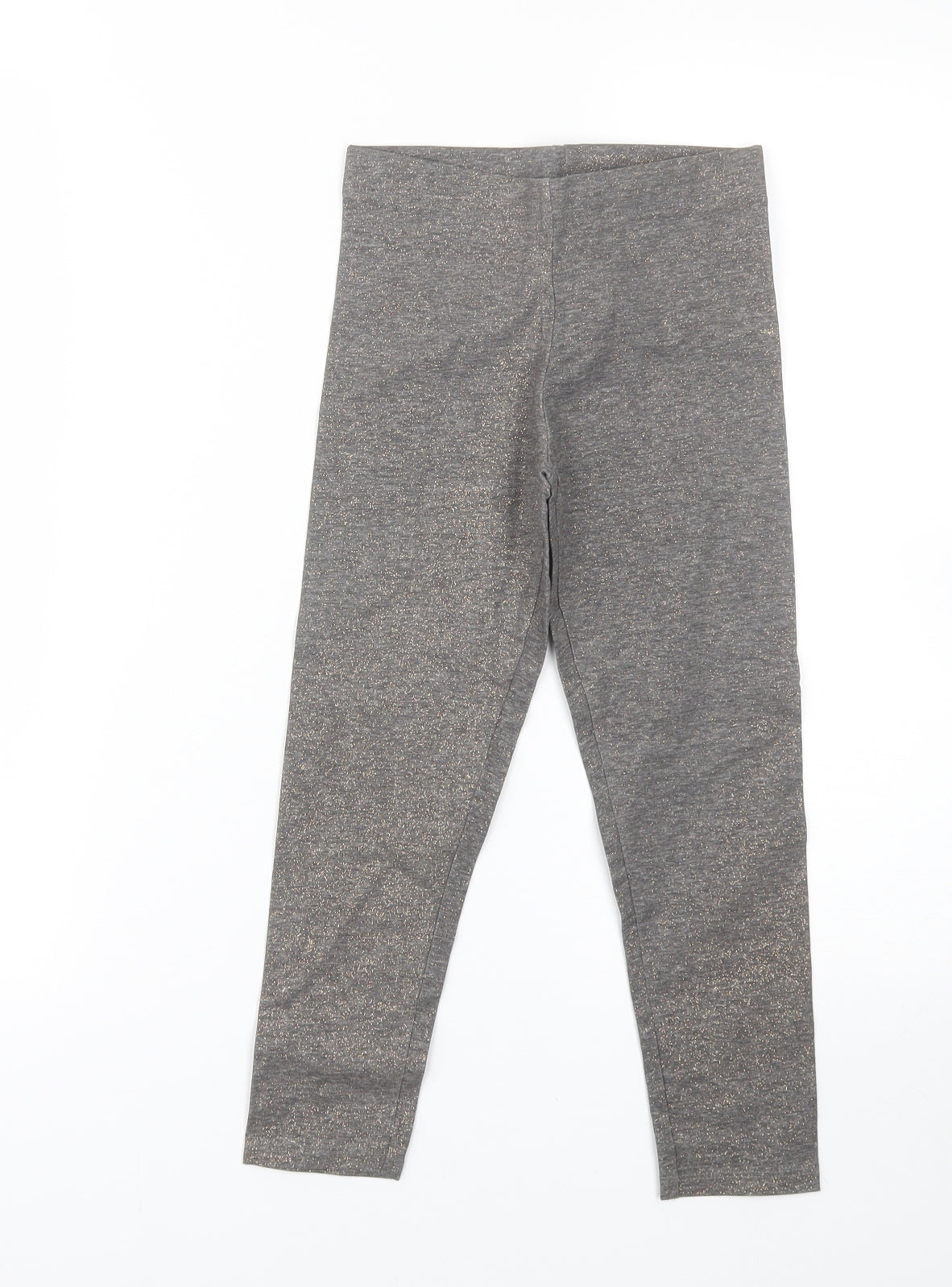 Nutmeg Girls Grey   Capri Trousers Size 7-8 Years