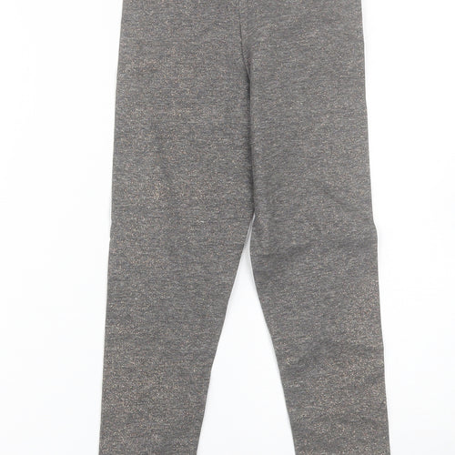 Nutmeg Girls Grey   Capri Trousers Size 7-8 Years