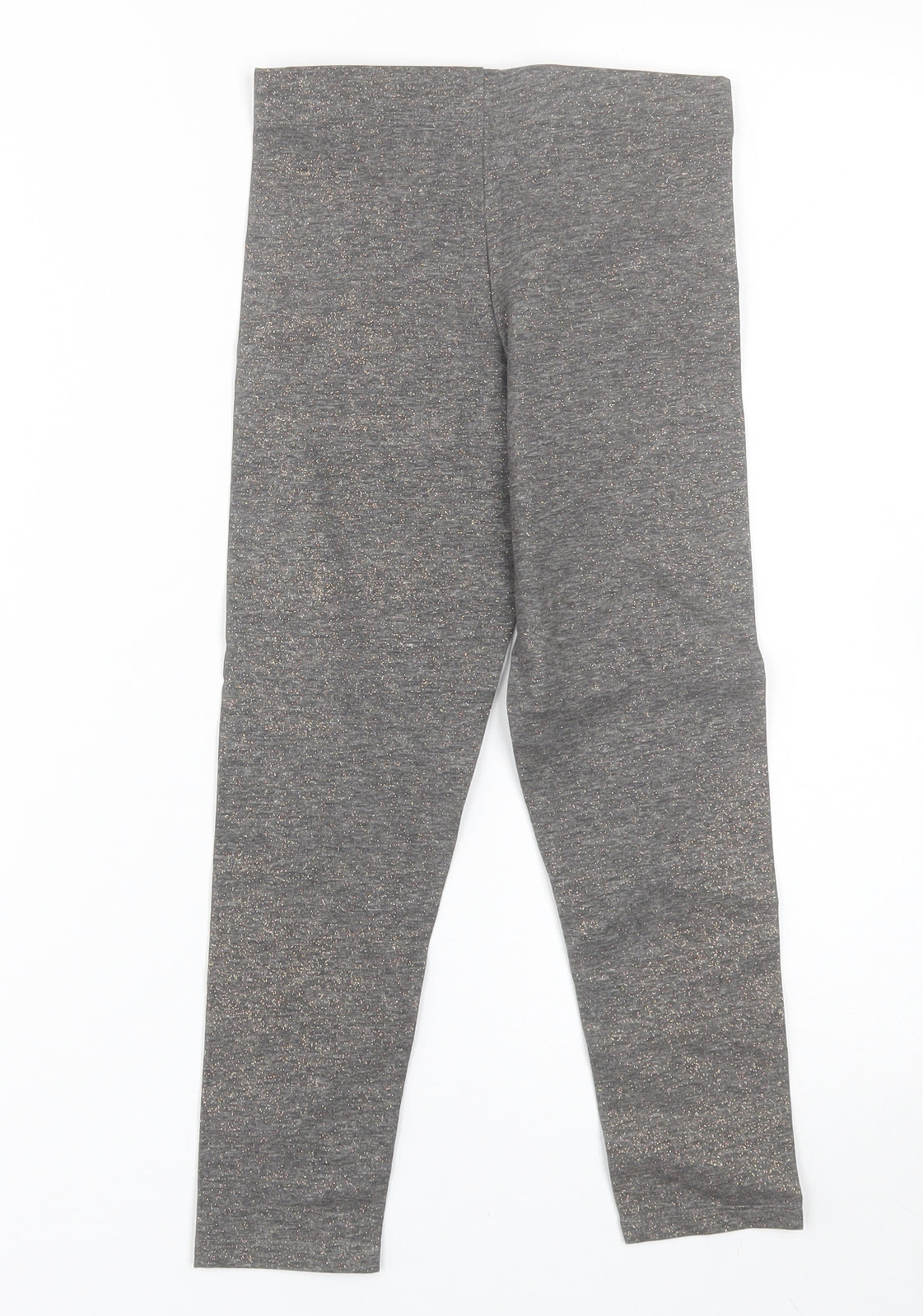 Nutmeg Girls Grey   Capri Trousers Size 7-8 Years