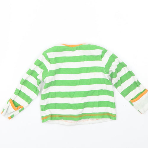 George Baby Green Striped  Cami Pyjama Top Size 9-12 Months  - Baby Looney Tunes