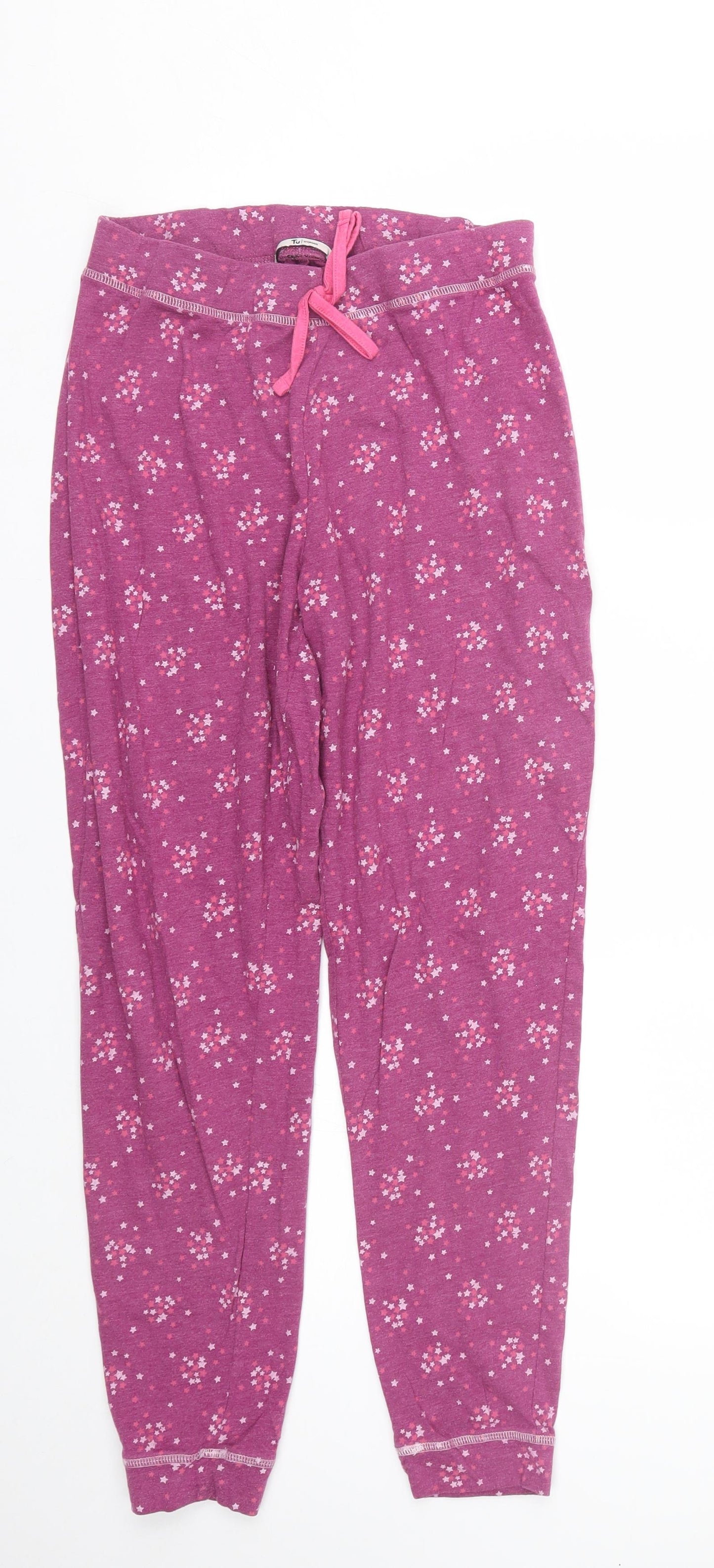 TU Womens Purple Polka Dot  Cami Pyjama Pants Size 12
