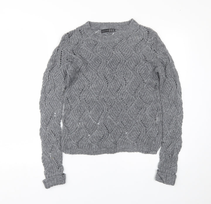 Atmosphere Womens Grey   Pullover Jumper Size 8