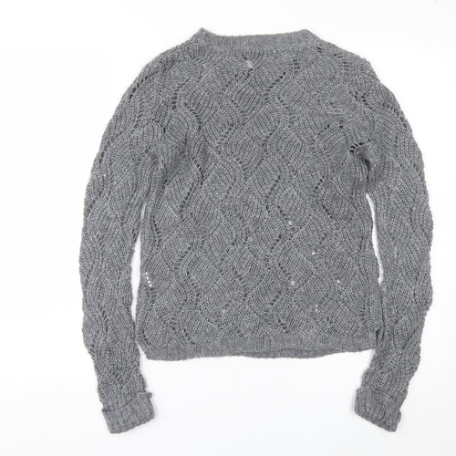Atmosphere Womens Grey   Pullover Jumper Size 8