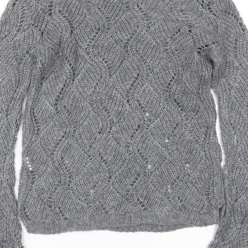 Atmosphere Womens Grey   Pullover Jumper Size 8