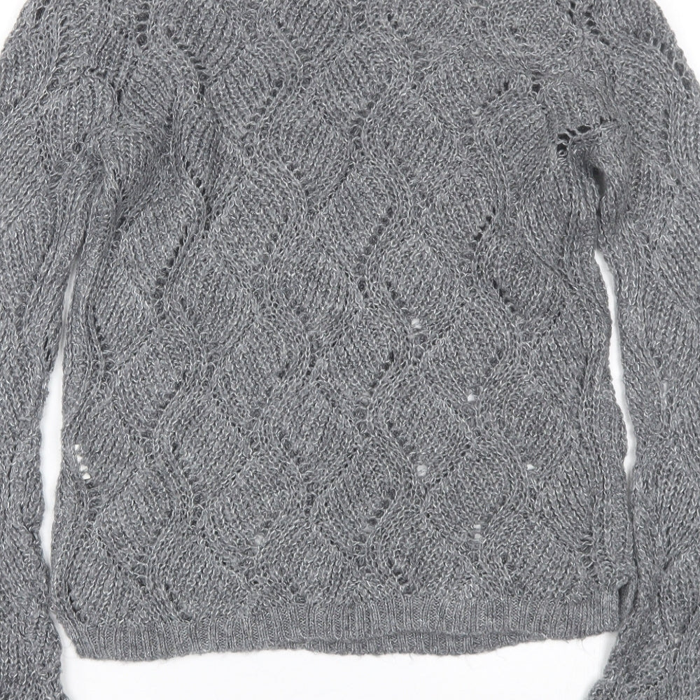 Atmosphere Womens Grey   Pullover Jumper Size 8