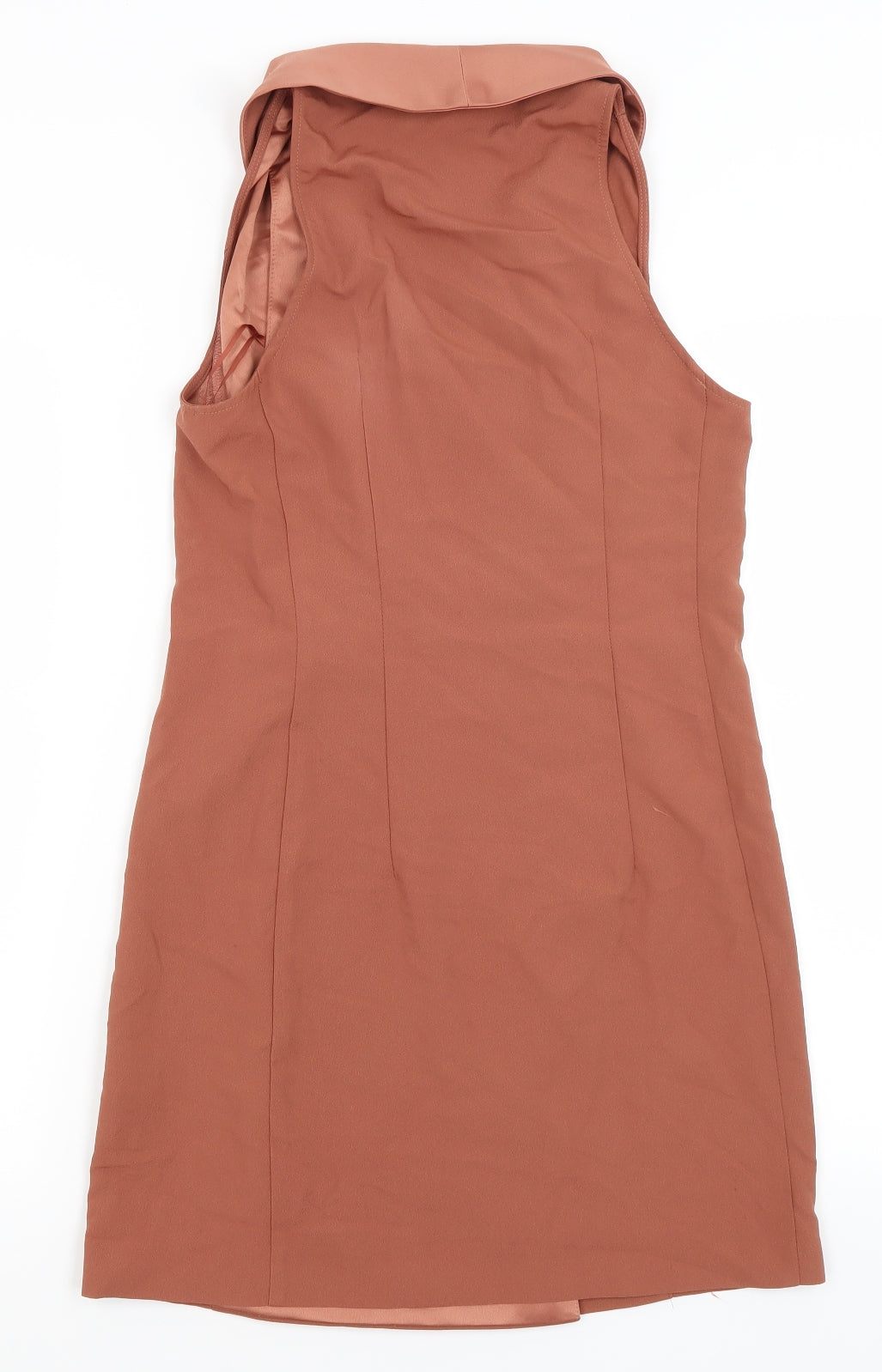 Topshop Womens Brown   Vest Jumper Size 10