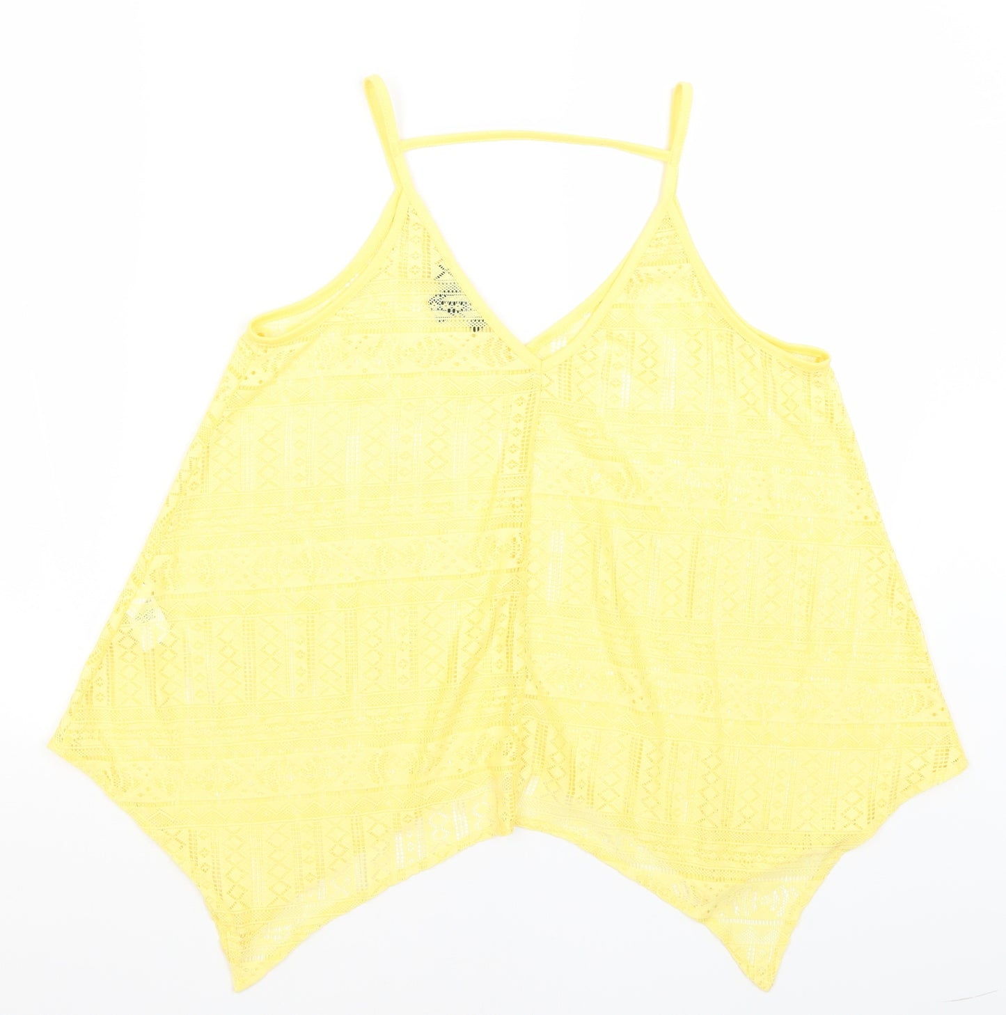 Atmosphere Womens Yellow   Camisole Tank Size 12