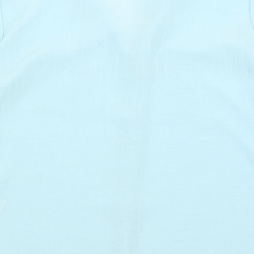 M&S Womens Blue   Basic Button-Up Size 12