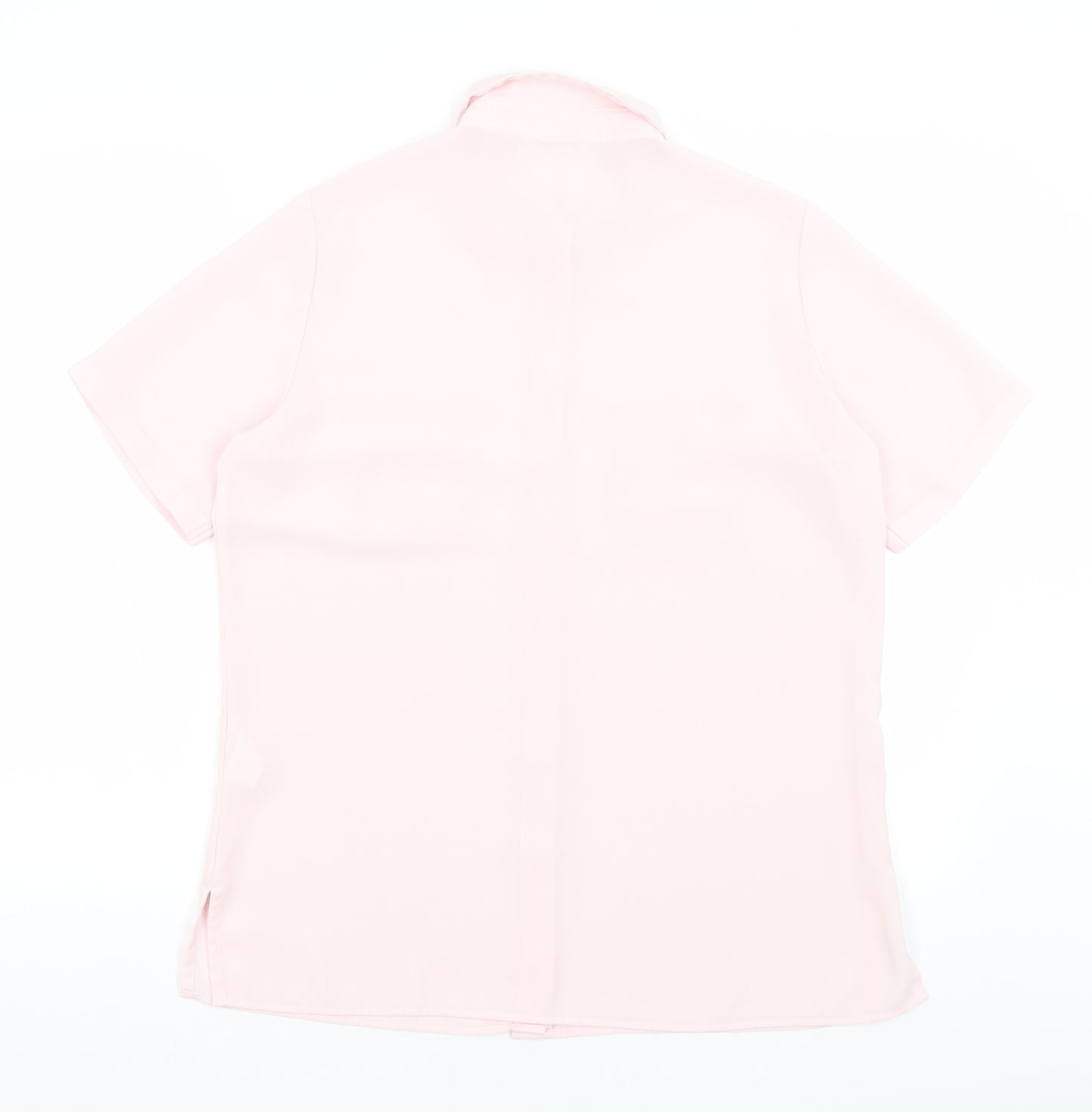 Preworn Womens Pink   Basic Button-Up Size L