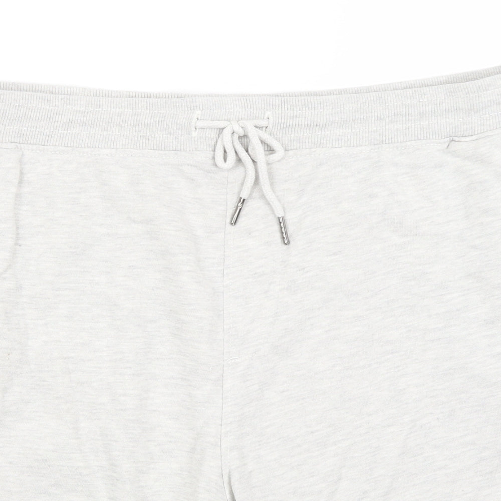 Burton Menswear Mens Grey   Sweat Shorts Size XL