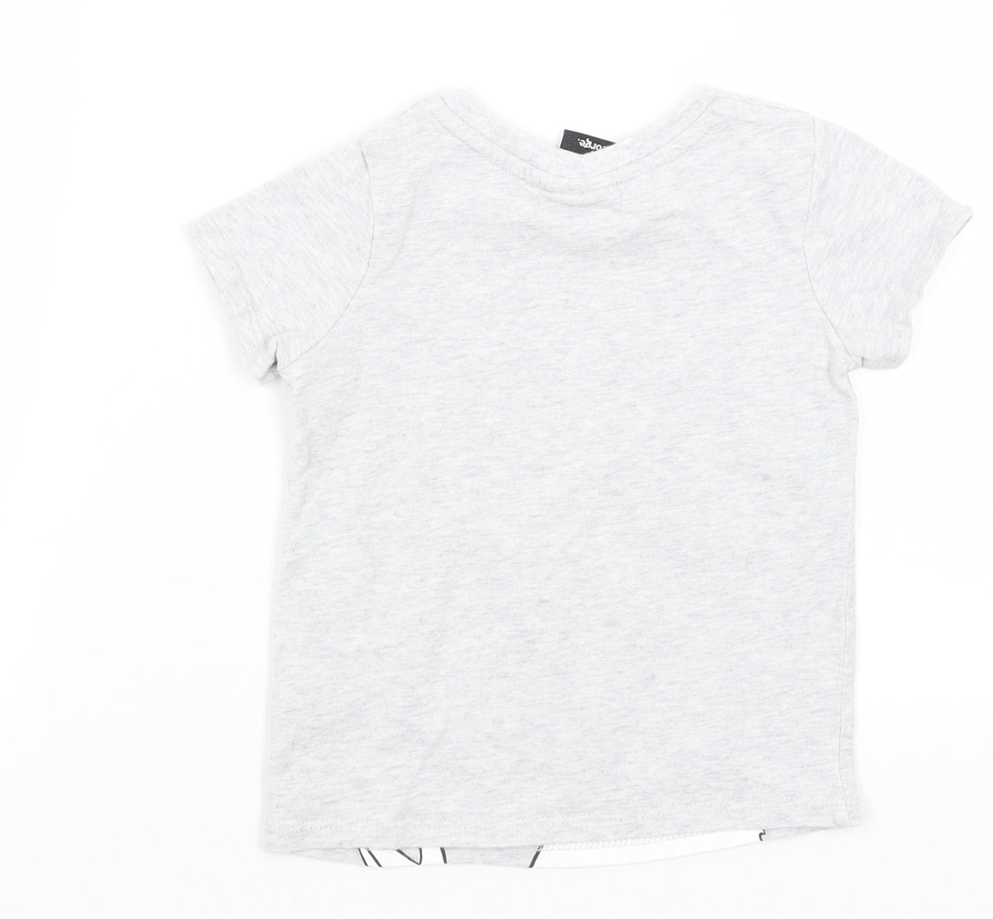 George Baby Grey   Basic T-Shirt Size 18-24 Months  - Daisy Duck