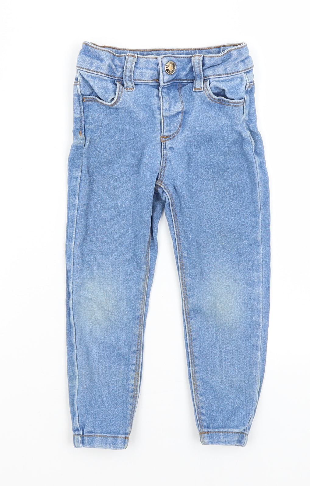 Denim Co Girls Blue   Skinny Jeans Size 2-3 Years