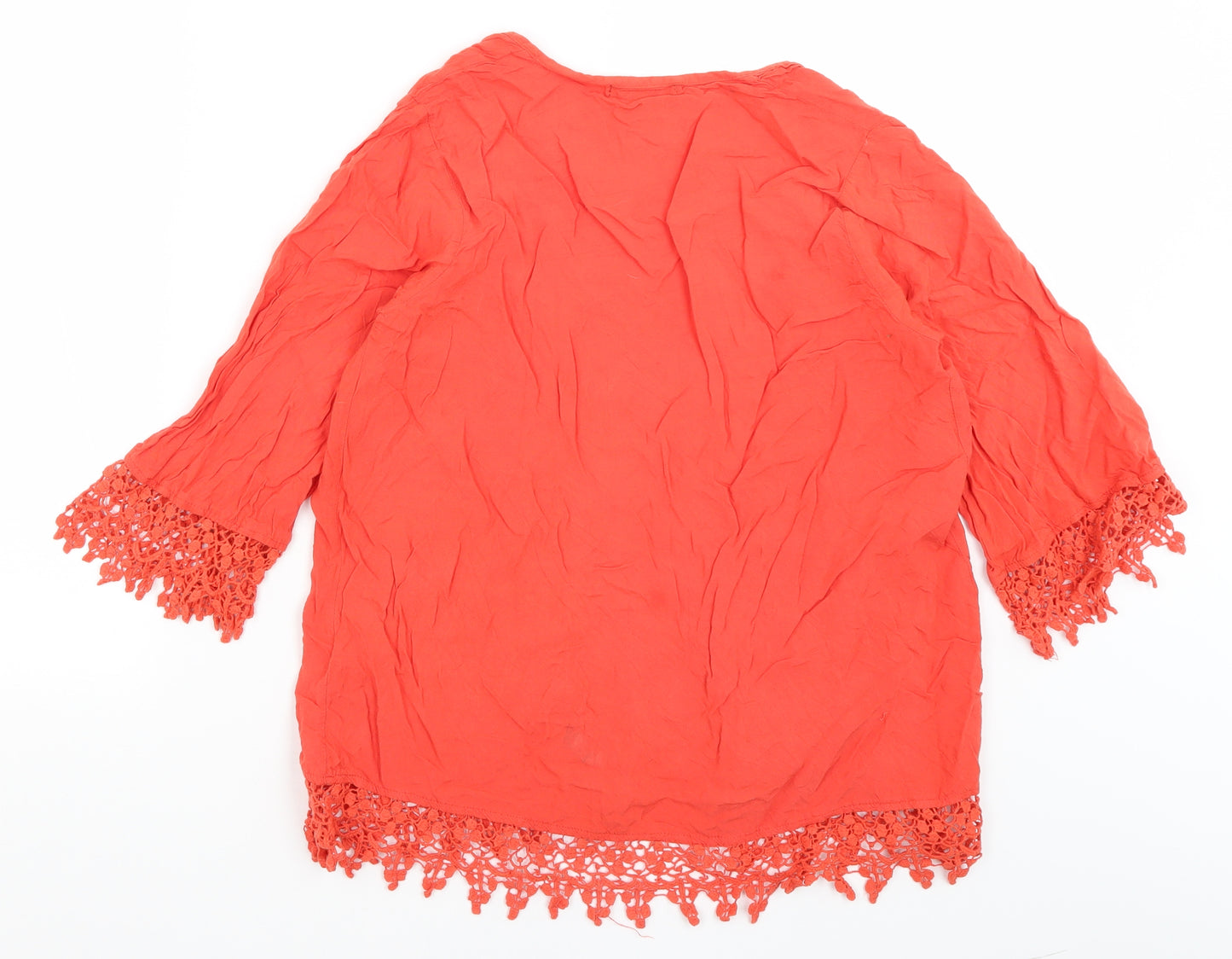 New Look Womens Red   Shrug Jumper Size 10