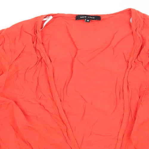 New Look Womens Red   Shrug Jumper Size 10