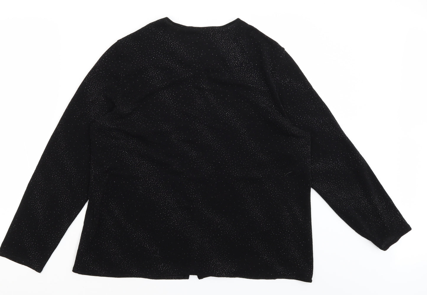 Fosby Womens Black   Shrug Jumper Size 18