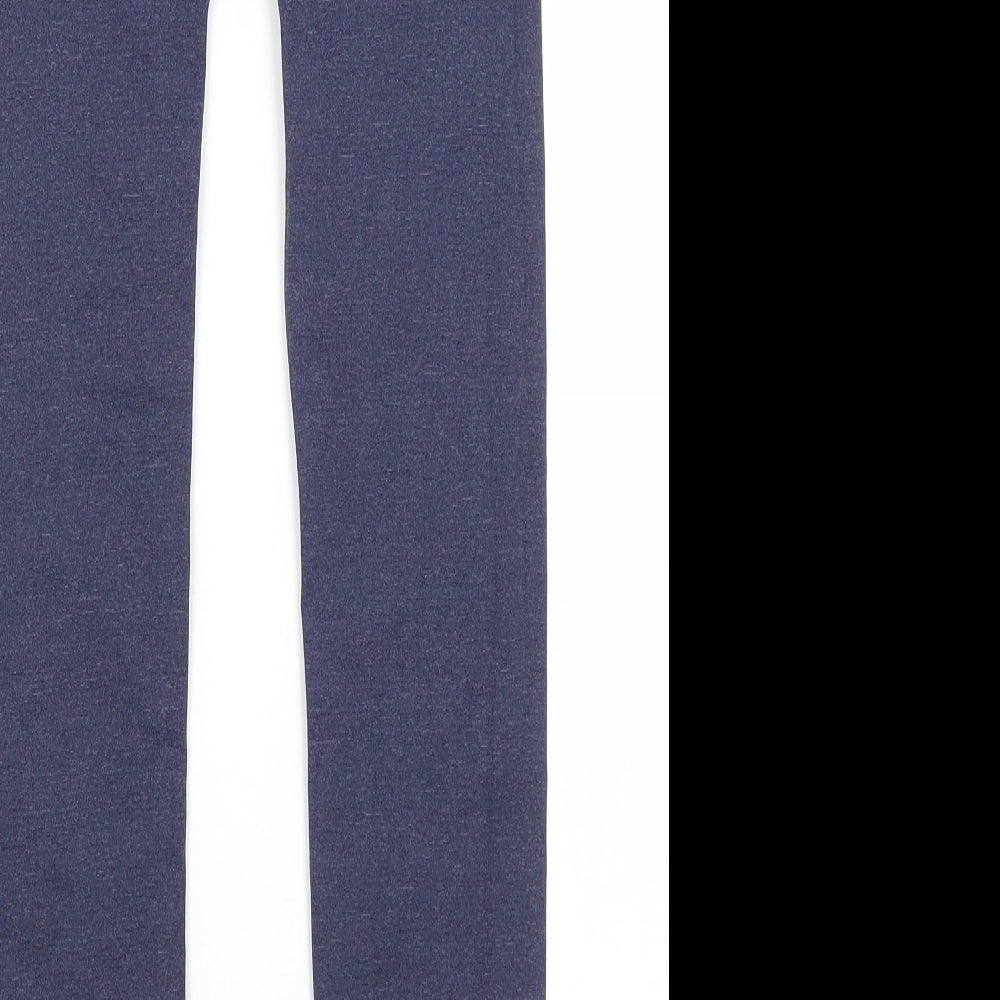 Secret Possessions Womens Blue   Capri Leggings Size 12 L23 in