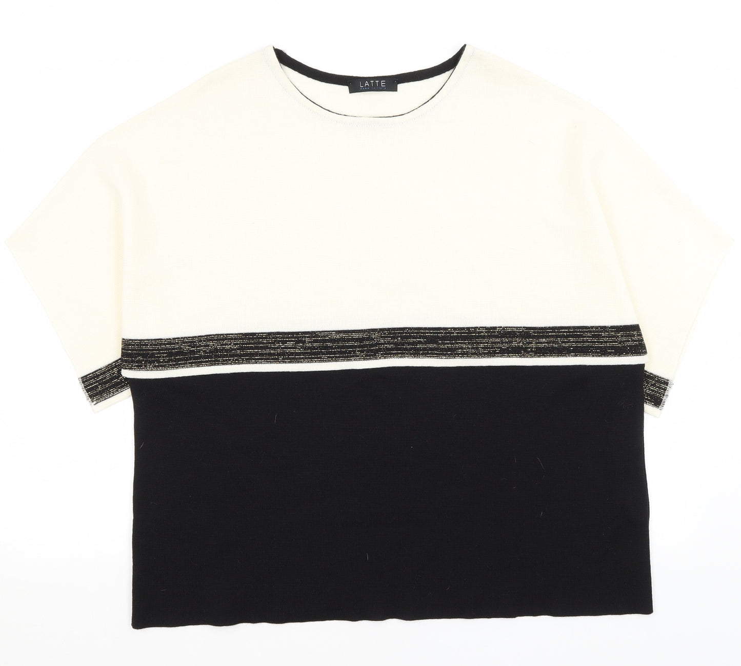 Latte Womens Ivory   Pullover Jumper Size M