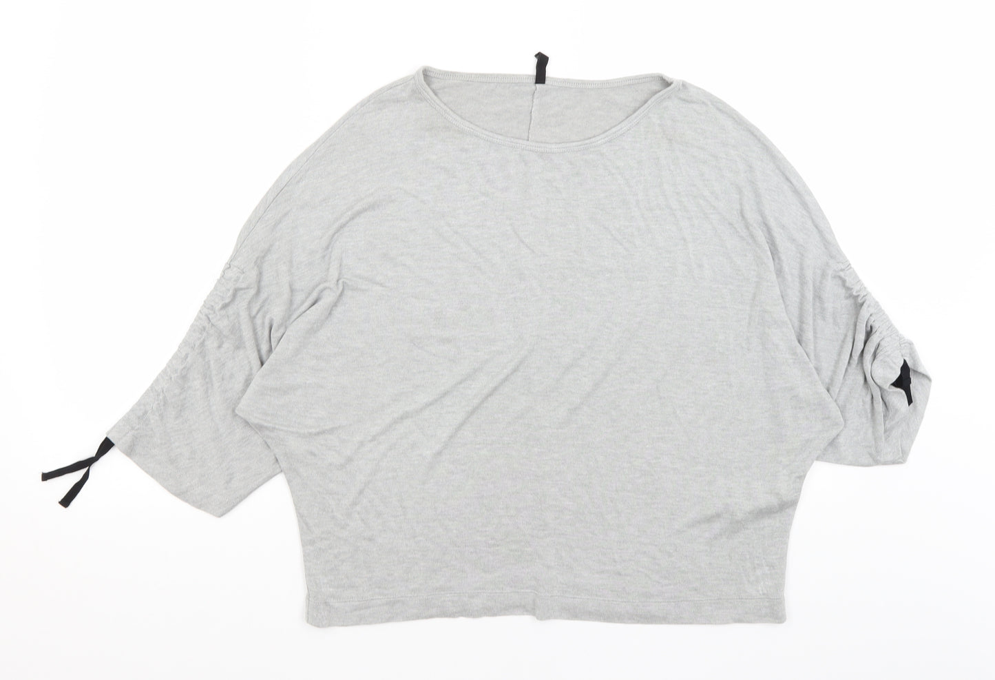 Stradivarius Womens Grey   Basic T-Shirt Size S