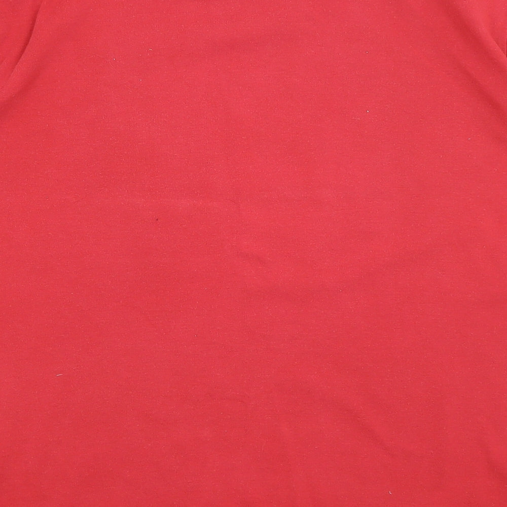 French Connection Mens Red    T-Shirt Size L  - FCUK