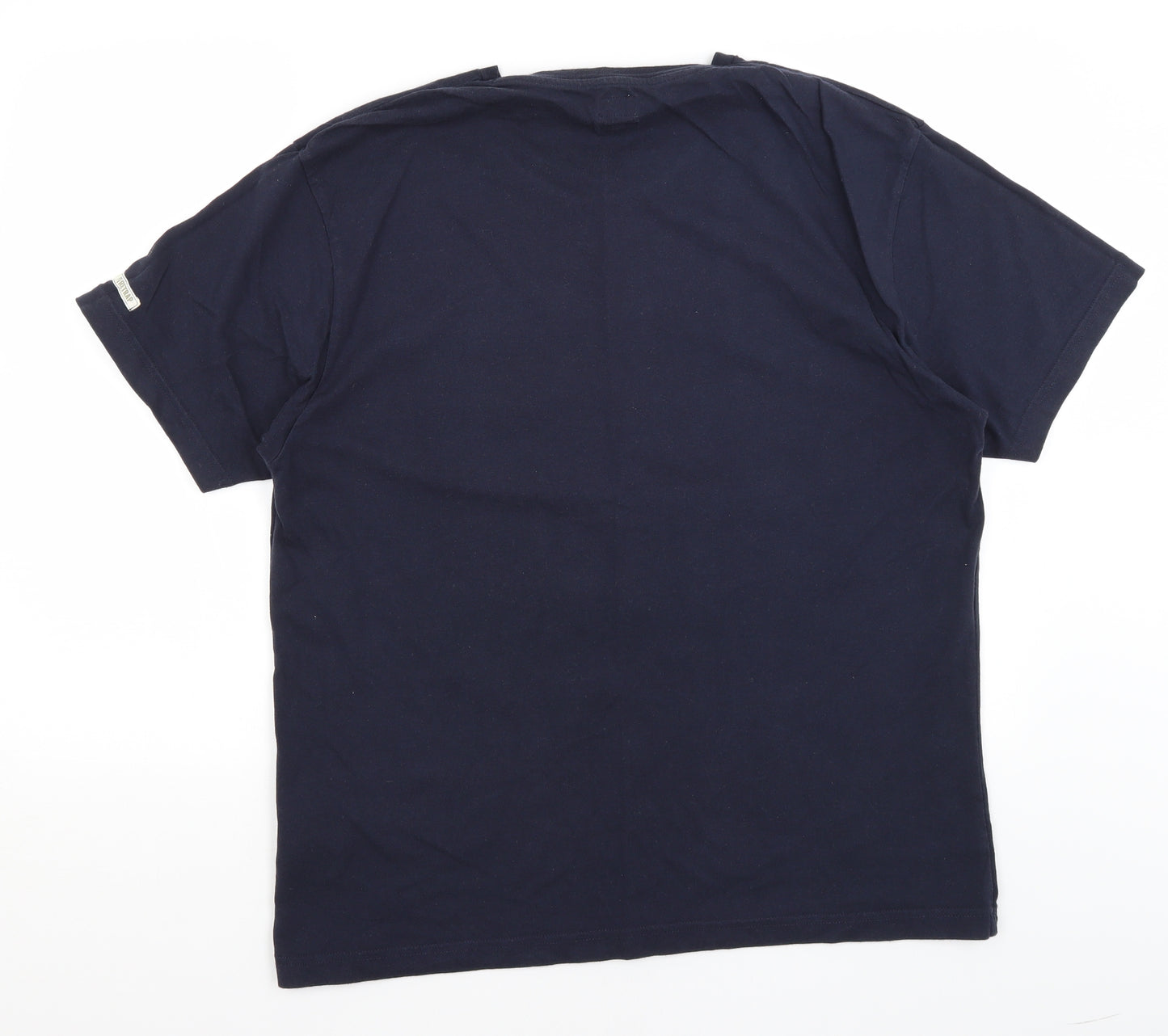Firetrap Mens Blue    T-Shirt Size XL  - Tiger