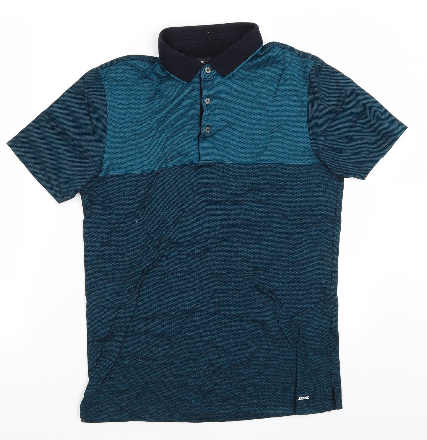 Autograph Mens Blue    Polo Size S
