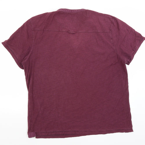 Mantaray Mens Purple    T-Shirt Size L