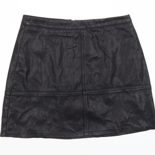 New Look Womens Black   Mini Skirt Size 10