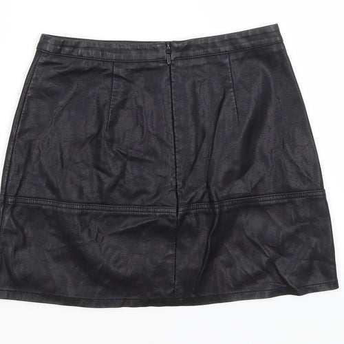 New Look Womens Black   Mini Skirt Size 10