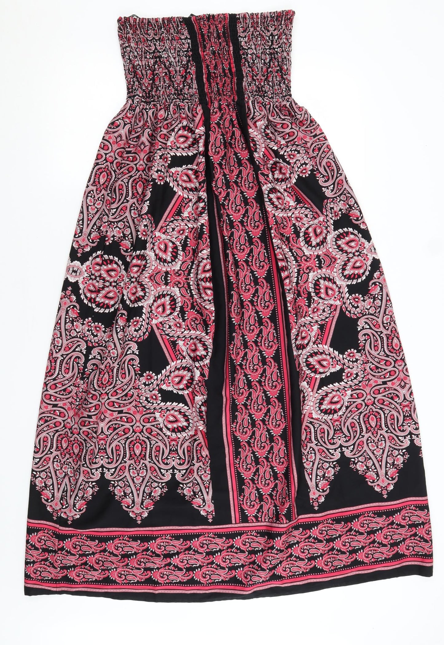 Atmosphere Womens Black Paisley  Maxi Skirt Size 14