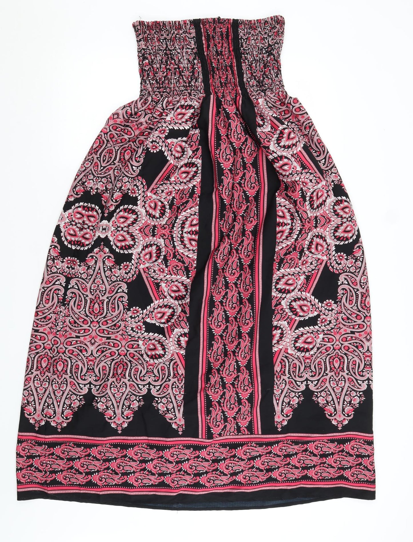 Atmosphere Womens Black Paisley  Maxi Skirt Size 14