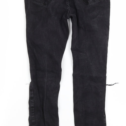 Denim Co Womens Black   Skinny Jeans Size 12 L27 in