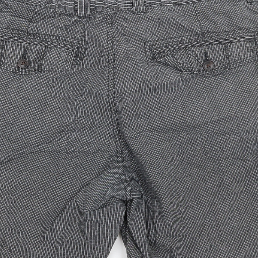 George Mens Grey   Cargo Shorts Size 36 in