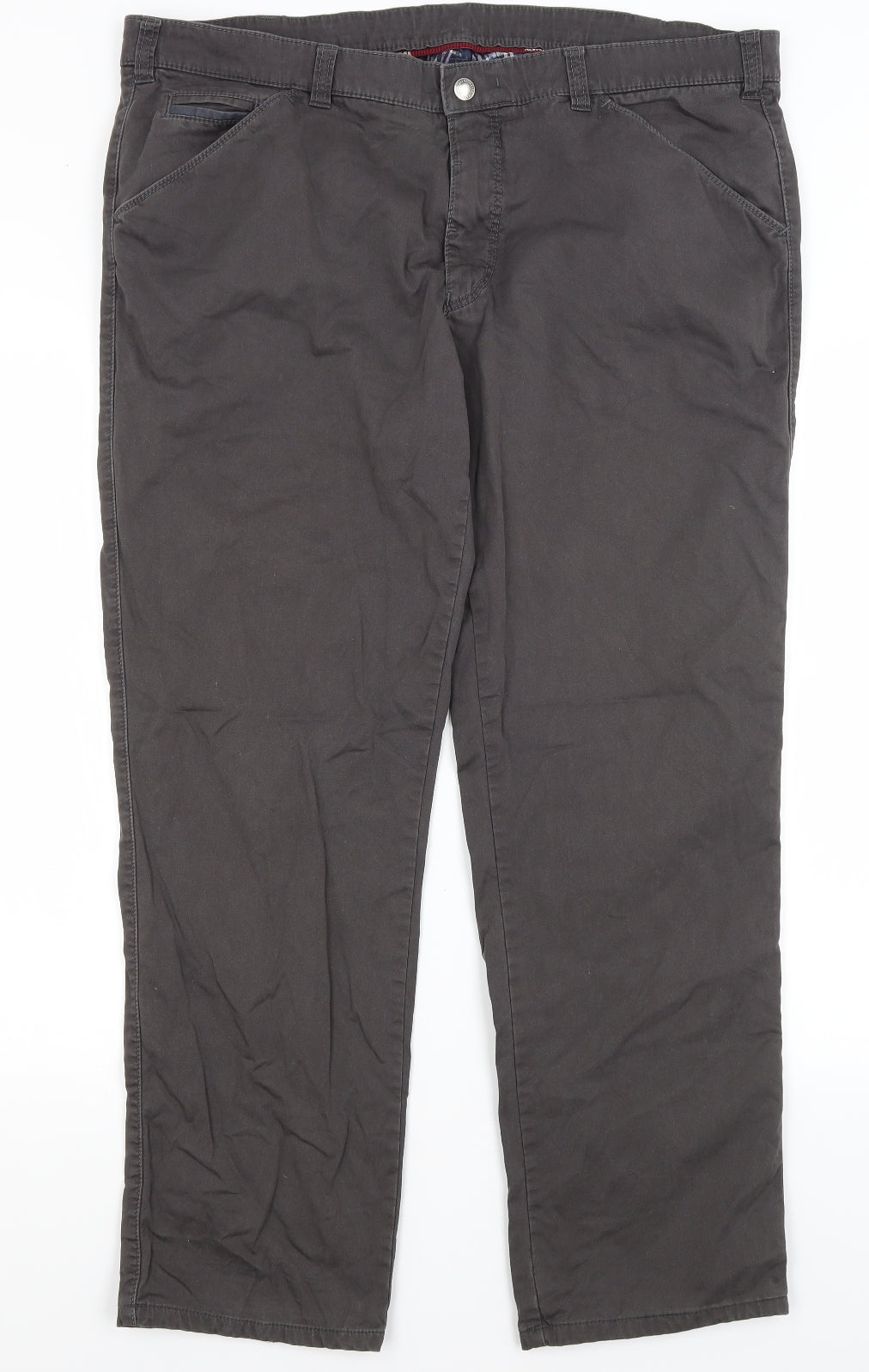 Meyer Mens Grey   Chino Trousers Size 40 L29 in