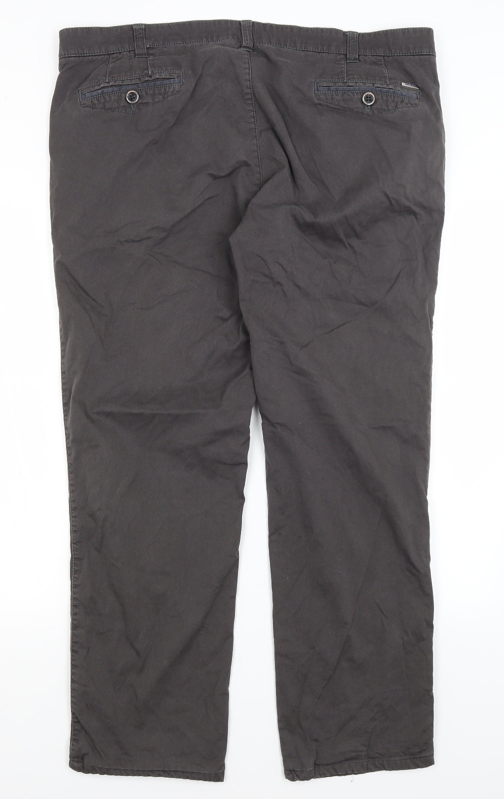 Meyer Mens Grey   Chino Trousers Size 40 L29 in