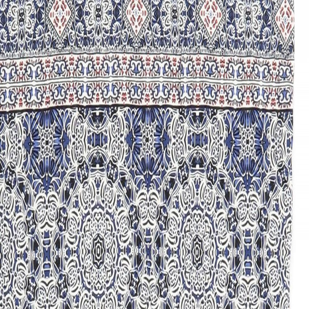 Atmosphere Womens Blue Paisley  Maxi Skirt Size 8